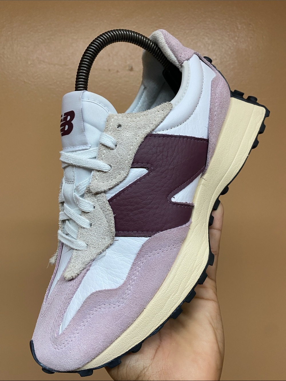 New Balance 327 “Twilight Haze Faded Plum” Size 9 U327WPKB - Picture 10 of 17